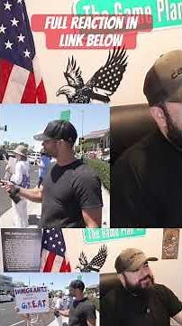 Crazy Lady & The “Bro Code” 😂 #protest #america #reaction #reels #shorts #news #politics