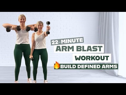 Build Arm Definition at Home | 22-Min Strength Workout for Women Over 40