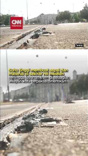 Rel Trem di Jerman Meleleh Akibat Gelombang Panas Ekstrem