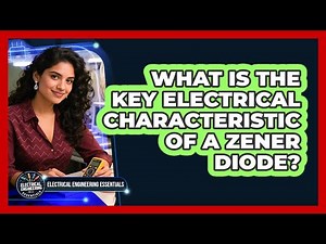 What Is the Key Electrical Characteristic of a Zener Diode?