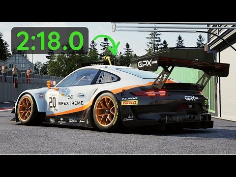 ACC | Porsche 991ii GT3 R @ Spa | Setup walk-through | Hotlap |