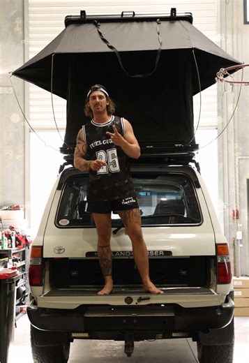 World's Fastest Rooftop Tent Setup Challenge