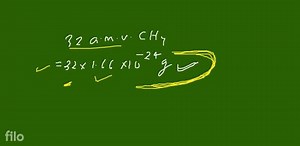 Calculate number of atoms in 32 a.m.u. \mathrm{CH}_{4} ?... | Filo
