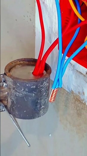 Soldering process of wire connectors