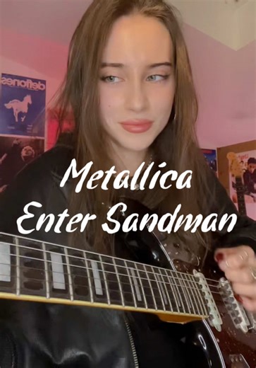 Enter Sandman Guitar Cover Tutorial
