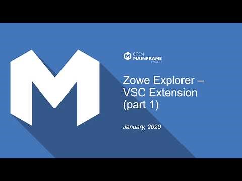 Getting Started with Zowe Explorer: Part 1