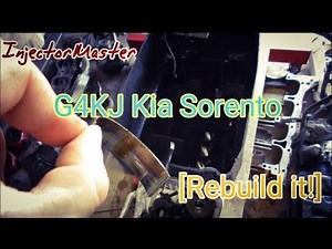 [Rebuild it!] G4KJ Kia Sorento 2.4. Disassembly and inspection of engine damage.