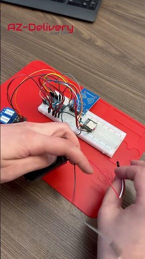 Zugangssteuerung mit MP3 Player #azdelivery #microelectronica #diy #microelectronics