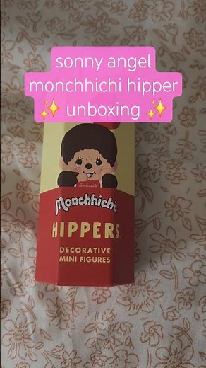 How cute is monchhichi 😍 #monchhichi #hippers #sonnyangel #sonnyangelunboxing #unboxing