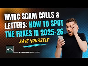 Spot Fake HMRC Calls & Letters in the UK | MTA Warning Guide for 2025-26