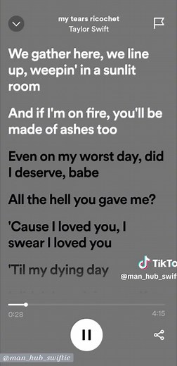 my tears ricochet full song💧 #taylorswift #taylornation #sadsong #rain #mytearsricochet #lyrics #fullsong #folklore #saddestsong #swiftie #swifttok #fyppppppppppppppppppppppp #fypシ゚viral #viral #fyp2024 #fyp #4thanniversary #@Taylor Swift @Taylor Nation