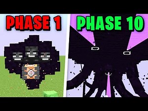 All Wither Storm Phases in Minecraft