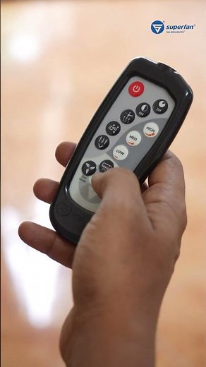 How to Check If Your Ceiling Fan Remote Works | Quick Tip - Superfan #Shorts