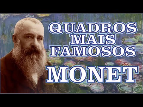 TOP 10 QUADROS MAIS FAMOSOS DE CLAUDE MONET, O MESTRE DO IMPRESSIONISMO #claudemonet