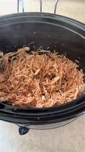 Quick & easy dinner tonight! Kids loved it which was a bonus! #family #familydinner #dinner #crockpot #crockpotmeals
