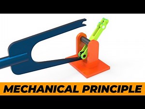 How to Boat Hook Pole For Mooring works. #mechanical #engineering #mechanism #cad #solidworks