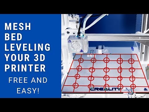 Manual Mesh Bed Leveling Ender 3 -- Free and easy to install solution to a warped bed
