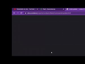Instalar Flask en Entorno Anaconda