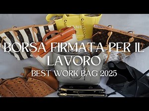 Borsa Firmata Per Il Lavoro - Ecco Quali Valgono Davvero |LOUIS VUITTON|CELINE|HERMES |CHANEL|PRADA