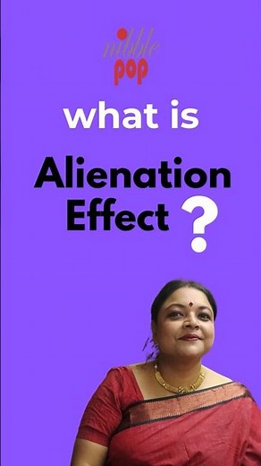 What is Brecht’s Alienation Effect? | Literary Terms Explained 🎭 #monamimukherjee