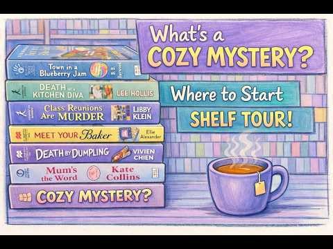 Beginner’s Guide to Cozy Mysteries | Recommendations + Shelf Tour