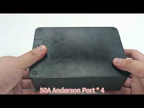 12V Mini Control Box: Smart Power Hub with Intuitive Display Screen