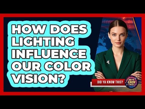 How Does Lighting Influence Our Color Vision?