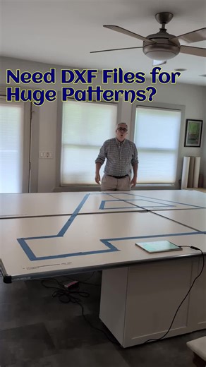 Wow. A four-board Logic Trace CNC tracing table. Just think of the large patterns you can trace for your CNC cutting machine. #plasmacutting #lasercutting #cnccutting #fabrication