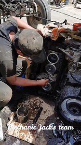 Repair 515 transmission 4105 diesel engine overhaul #mechanic #mechanicjack #transmission #overhaul | Mechanic Jack's team
