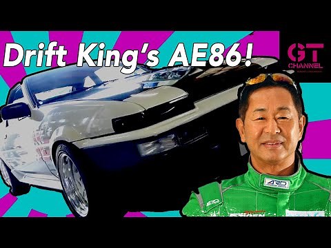 Ultimate Toyota AE86 Drift King Keiichi Tsuchiya's Sprinter Trueno at Tec Art's