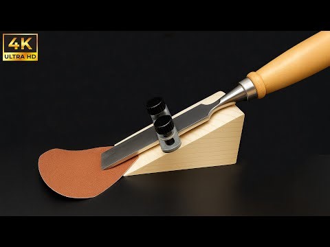 The Secret To Sharpening A Chisel As Sharp As A Razor From A 60-Year-Old Carpenter