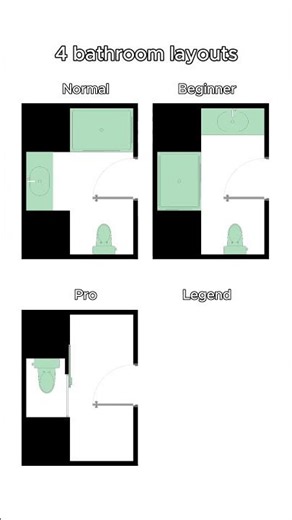 4 Bathroom Layouts That Actually Work (And 1 That’s LEGENDARY)