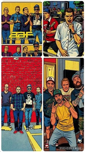 Pop-Art Comic Rock Band Alien Ant Farm