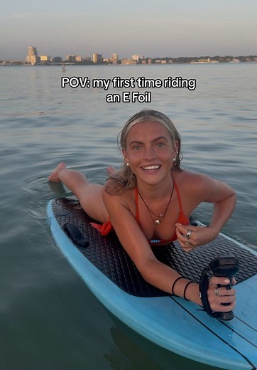 Experience E Foil Surfing in Florida's Ocean