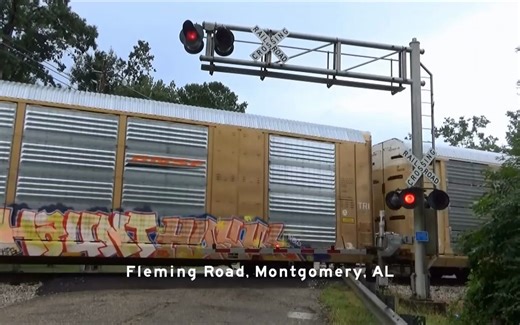 Railroad Crossings of the CSX Dothan Sub
