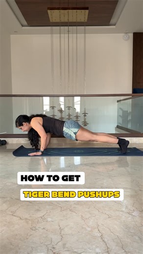 4 easy steps to get tiger bend pushups [pushup tiger bend calisthenics tutorial reps strength training exercises triceps bench dips ] | trendy_criminal