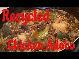 Recycled Chicken Adobo (Costco’s Roasted Chicken nilutong Pa-Adobo)