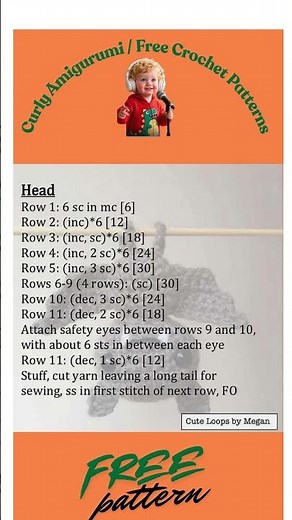 Start Amigurumi! Free Step-by-Step Crochet Toy Pattern (Easy Tutorial) 🧶
