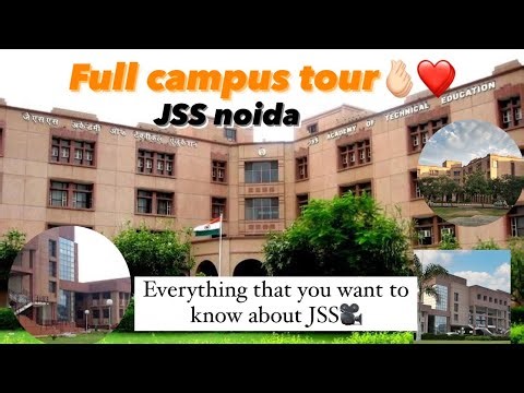 jss noida campus tour🎥#aktu #jssc #college #btech #vlog #trending #jee #jeemains #students