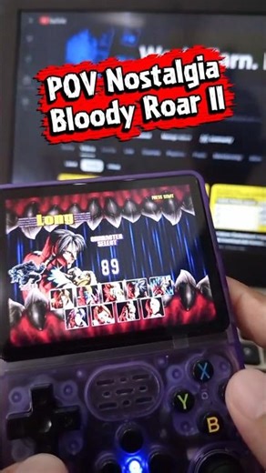 POV Nostalgia Bloody Roar II di R36S | Berisi 20000+ Game Retro