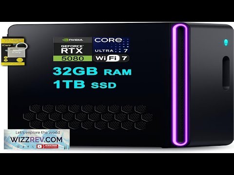 Dell Alienware Aurora ACT1250 Gaming AI Desktop Intel 20 core Ultra 7 Series