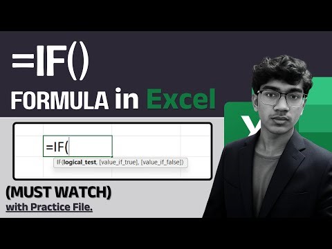 IF Formula in Excel | Master IF Function Beginner to Advanced