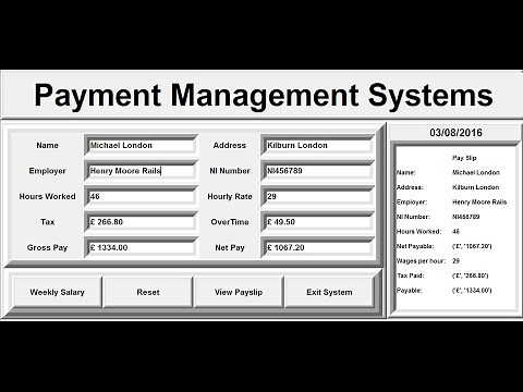 How to Create a Payroll Inventory Management System in Python - Tutorial 1 of 2