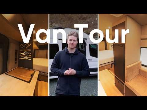 Clever Van Build Ideas | Integrated tech you've never seen before in a Van Conversion