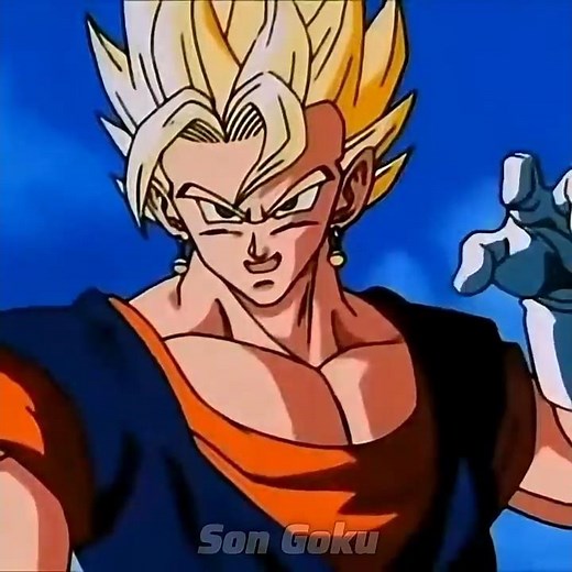 Vagito vs Buu fight of action