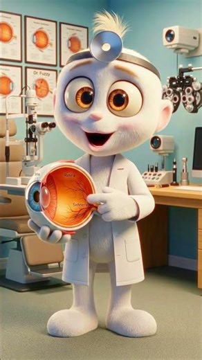 MediToonX 360 explains: You don’t see with your eyes #medicine #medicineexplained #eyes