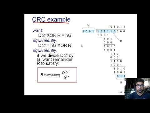 11. CRC (Cyclic Redundancy Check)