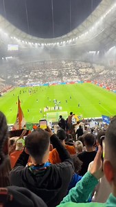 La chanson du virage qui résonne 💙🤍 #TeamOM #fan______om | Fan OM