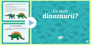 Ce sunt dinozaurii? - Prezentare PowerPoint