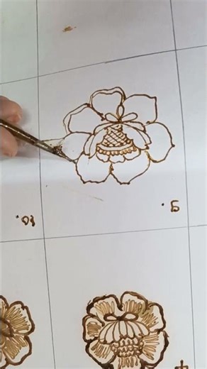 Easy Flower Mehndi Design 🌸 Simple & Stylish Henna for Beginners | Quick Floral Mehndi